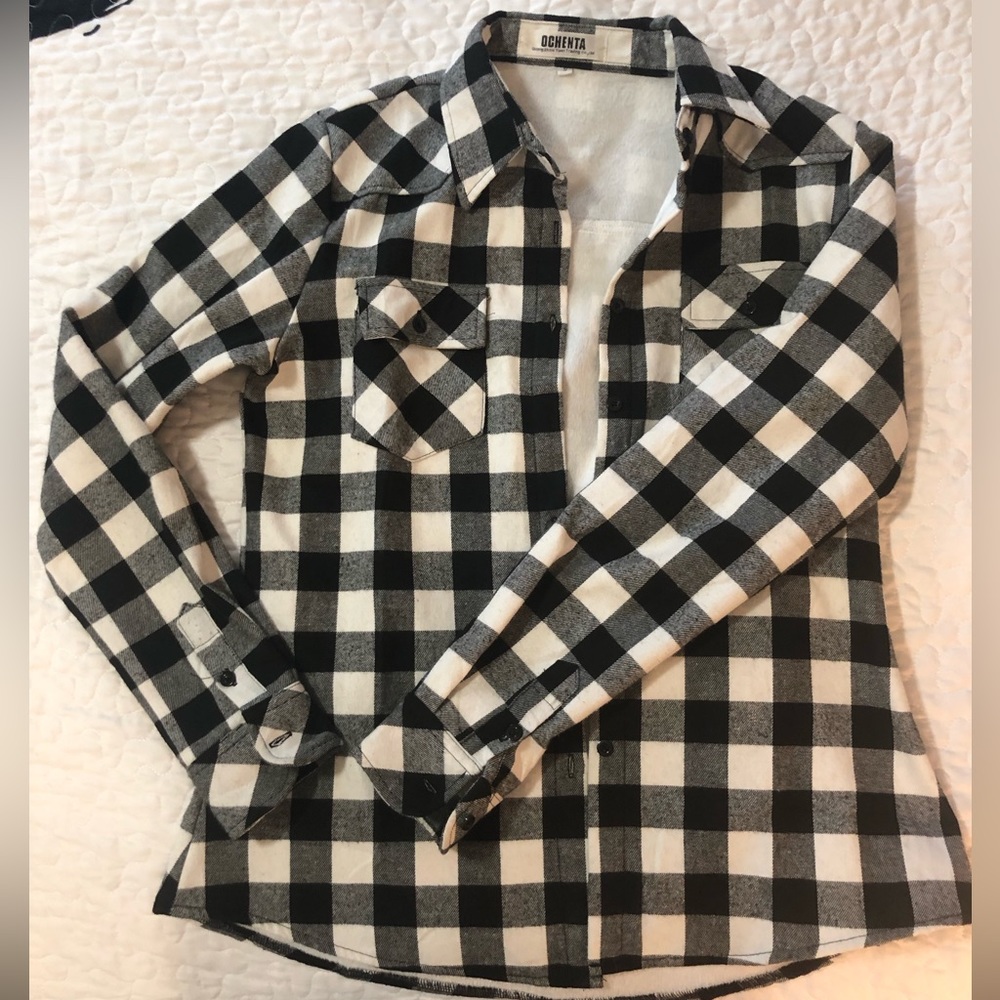 OCHENTA shirt jacket